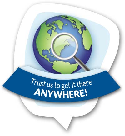 Globe and Magnifying Glass